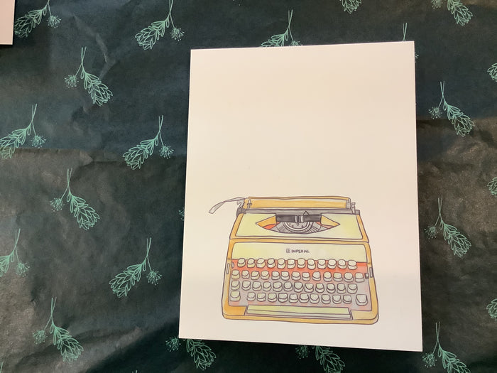 Typewriter / You’re just my type / Yellow