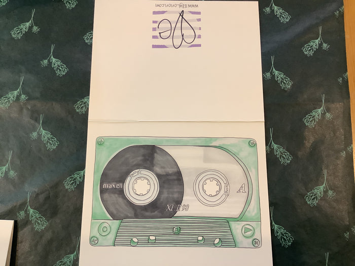Cassette Tape / Blank / Green