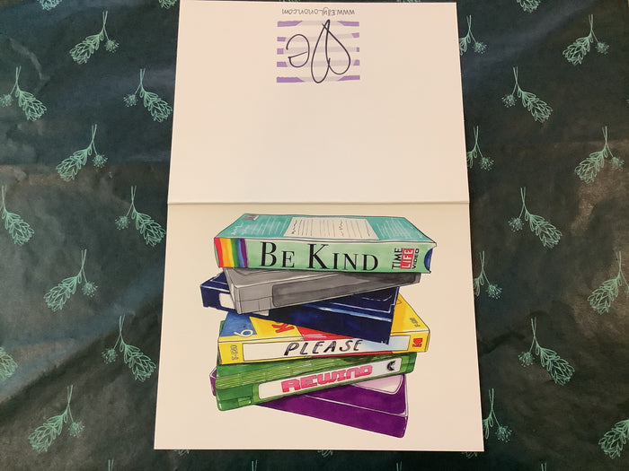 VHS Stack / Be Kind, Please Rewind / Rainbow