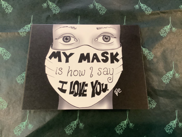 Mask / My Mask is How I Say I Love You / Black/White