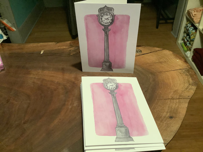 M.W. Town Clock / Maplewood / Purple