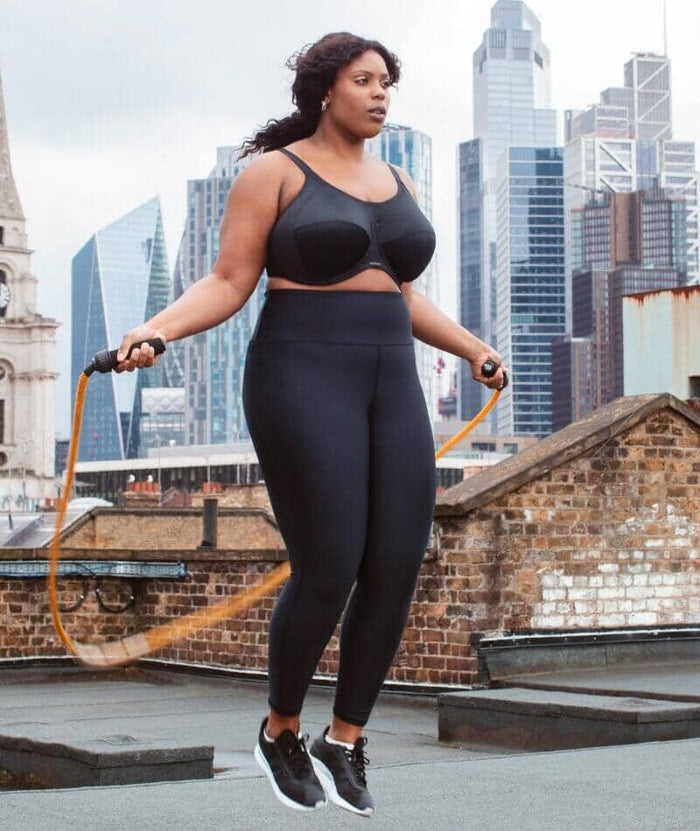 Elomi Energise Underwired Sports Bra - Black Bras