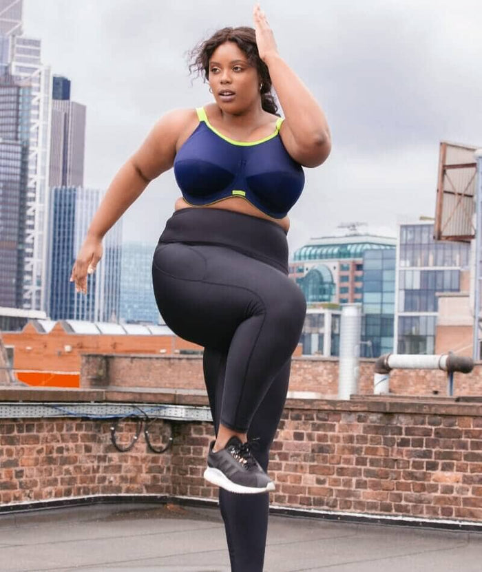 Elomi Energise Underwired Sports Bra - Navy Bras