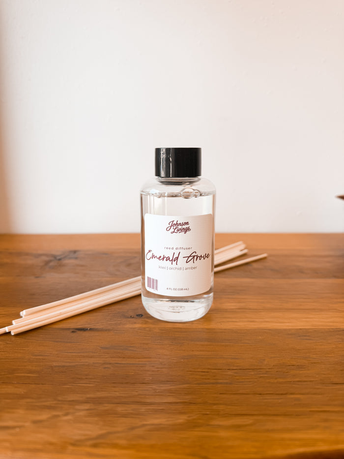 Emerald Grove Reed Diffuser 4 oz Flameless Fragrance