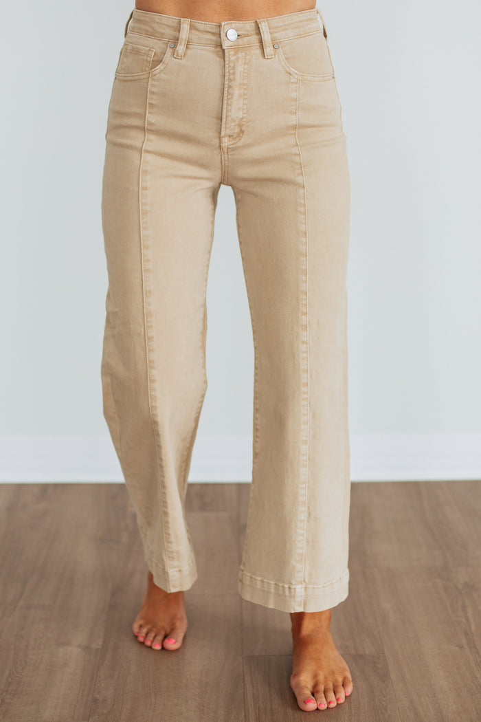 Emryn Risen Jeans - Khaki