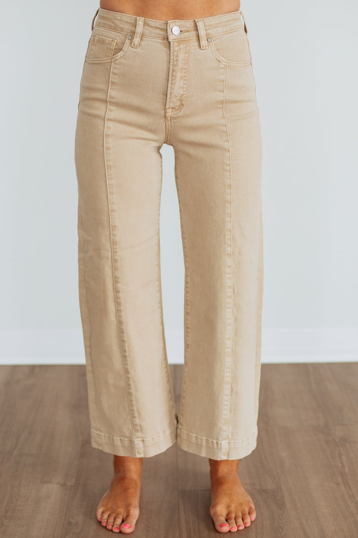 Emryn Risen Jeans - Khaki