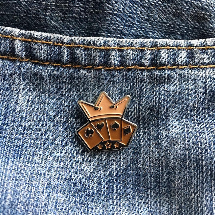 Enamel Pin Playing Cards by RarePlayingCards.com