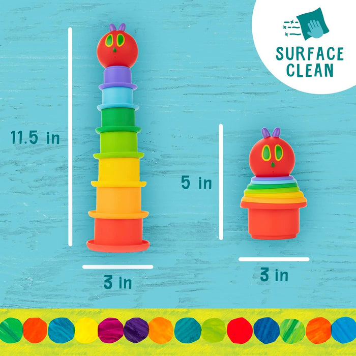 Eric Carle Bath Stacking Cups & Squirty Set
