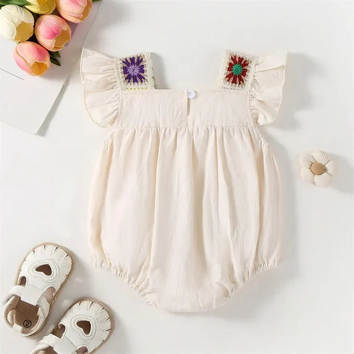 ESTHER Crochet Romper