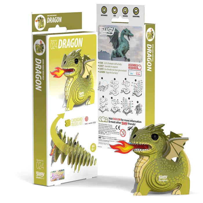 Eugy Dragon 3D Puzzle