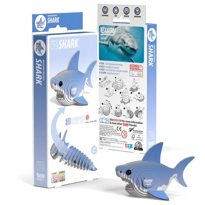 Eugy Shark 3D Puzzle