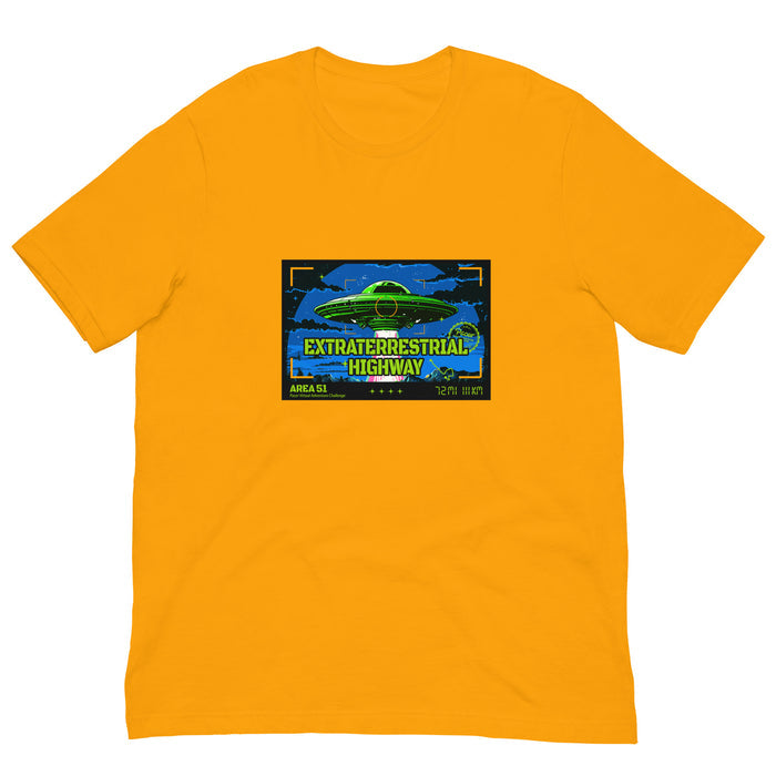 Extraterrestrial Highway Virtual Challenge Unisex t-shirt