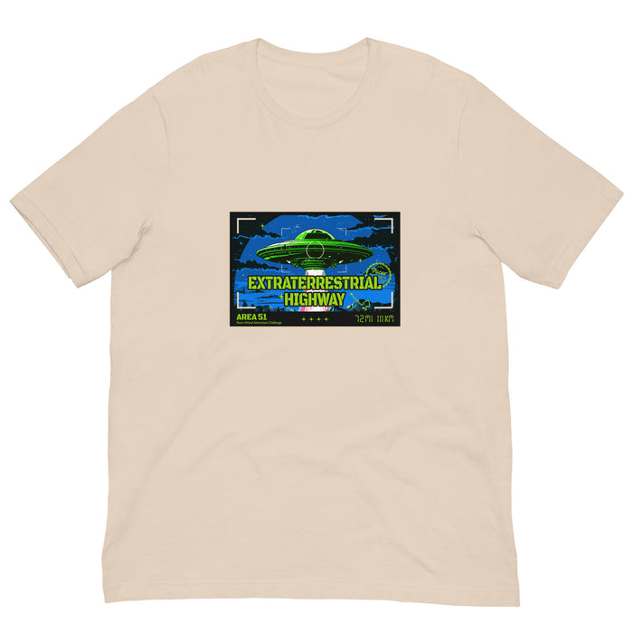 Extraterrestrial Highway Virtual Challenge Unisex t-shirt