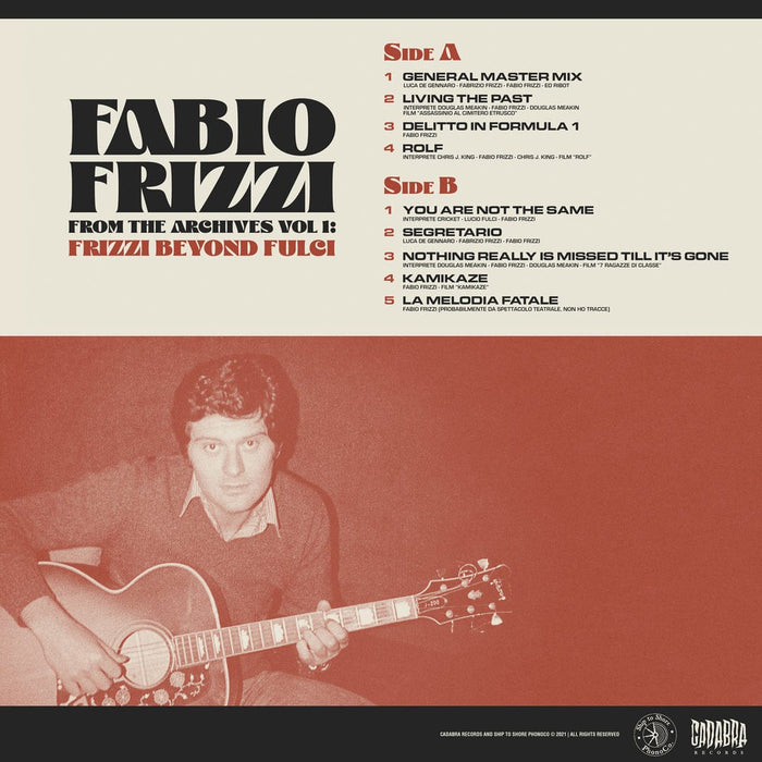 Fabio Frizzi - From the Archives Vol 1: Frizzi Beyond Fulci LP