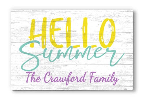 summer seasonal Decor sign