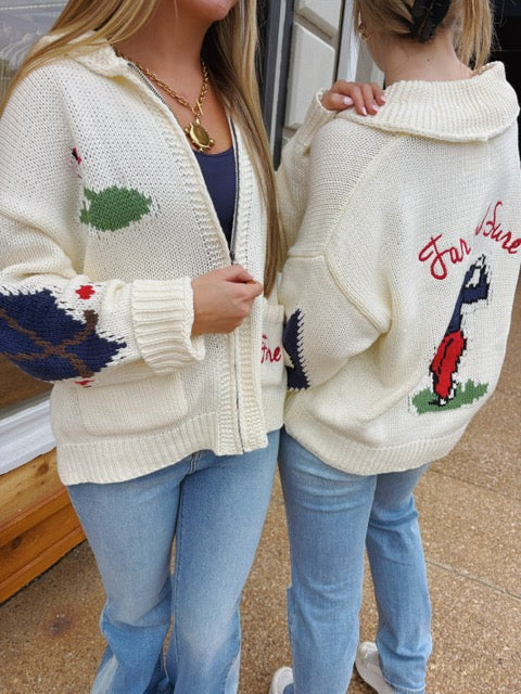 Far & Sure Golf Sweater