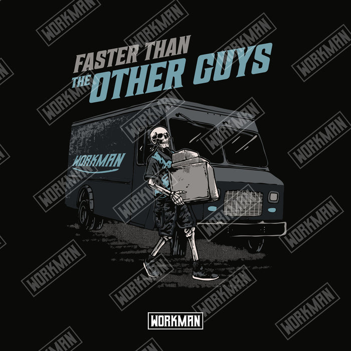 Faster Than The Other Guys (Grey) - Hoodie