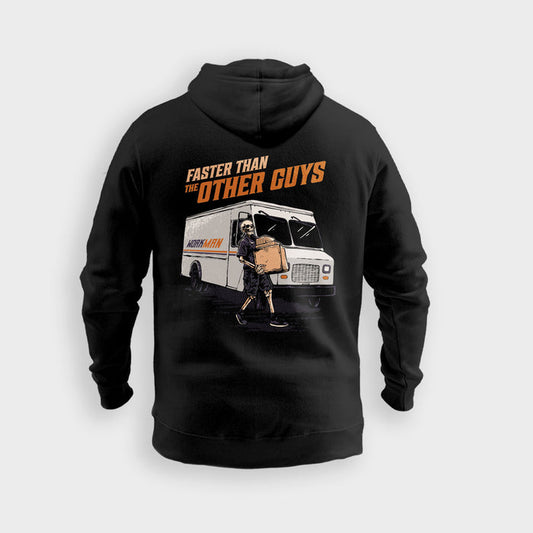 Faster Than The Other Guys (Orange) - Hoodie