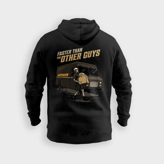 Faster Than The Other Guys (Tan) - Hoodie
