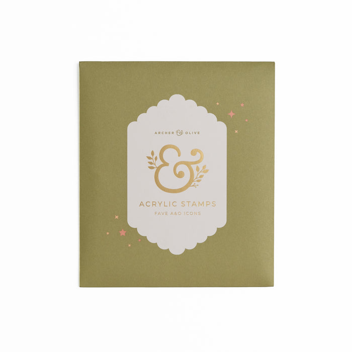 Fave Icons | Acrylic Stamps