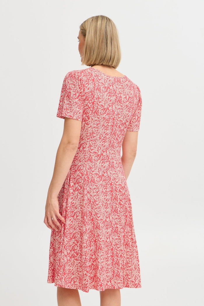 fransa-20610387-frfedot-1-short-sleeve-red-midi-dress