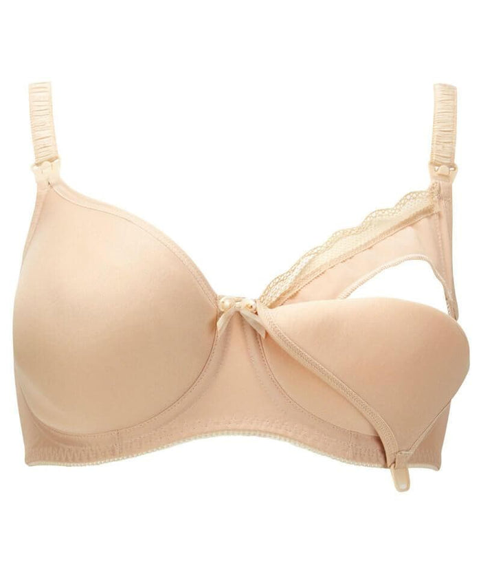 Freya Pure Underwire Moulded Nursing Bra - Nude Bras