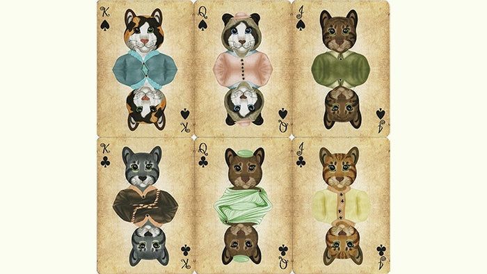 Friendly Feline Playing Cards by Playing Card Decks