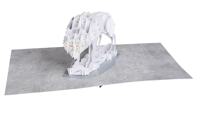 Game of Thrones: Direwolf Signature Pop-Up Card
