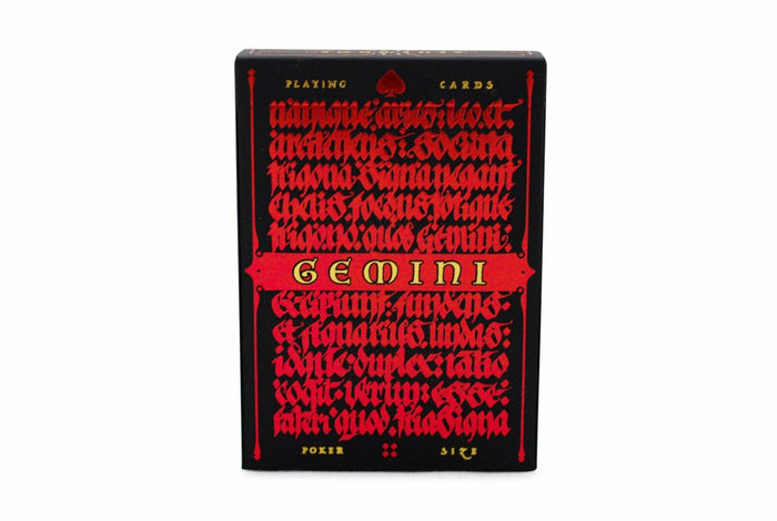 Gemini Ignis Playing Cards by Stockholm 17