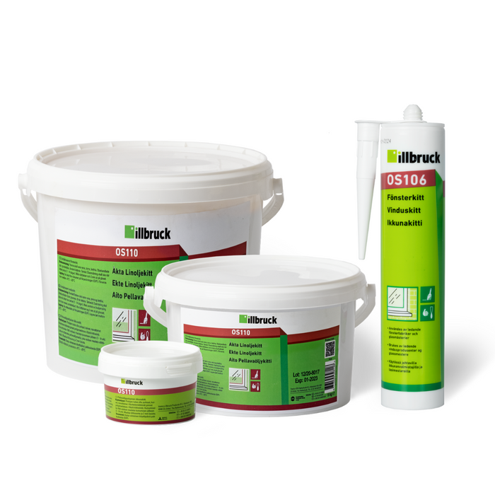 Genuine Linseed Oil Putty-Illbruck-Atlas Preservation