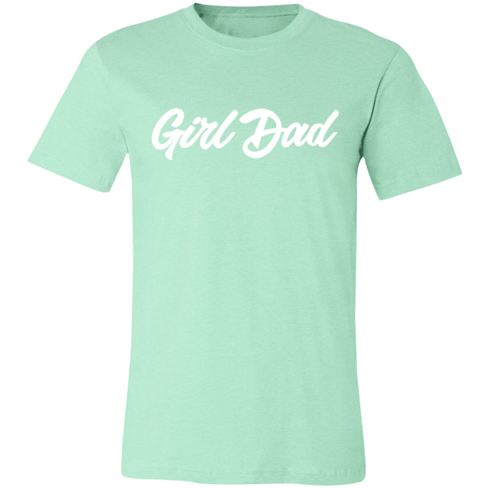 Girl Dad graphic t-shirt in Heather Mint