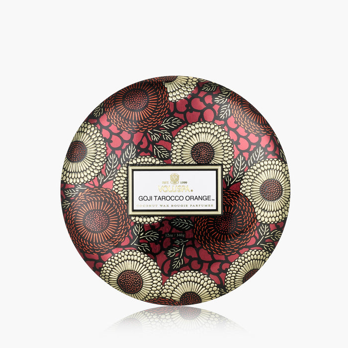 Goji Tarocco Orange - 3 Wick Tin Candle