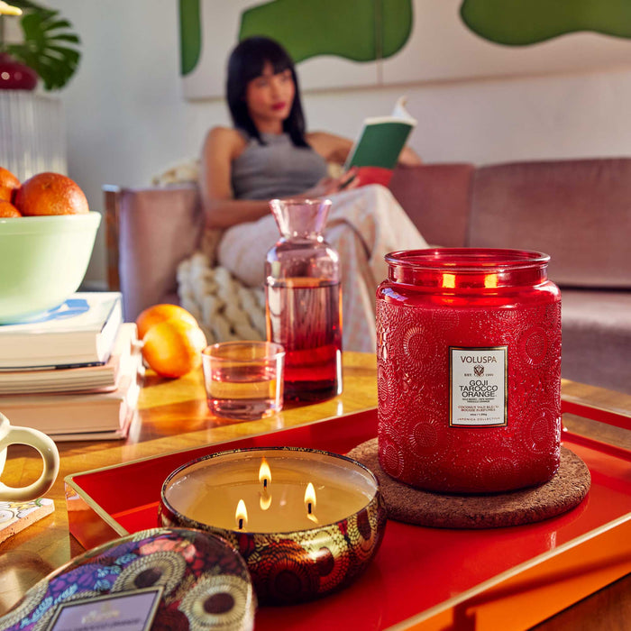 Goji Tarocco Orange - 3 Wick Tin Candle