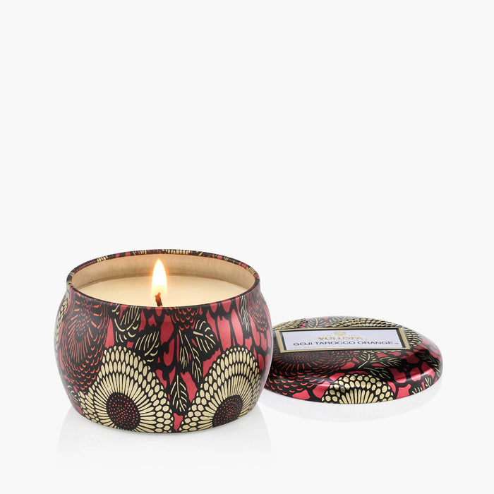 Goji Tarocco Orange - Mini Tin Candle