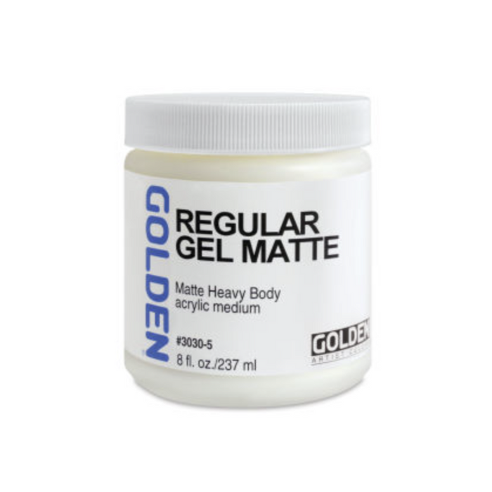 Golden Regular Gel Medium - 8 oz. - Matte - by Golden - K. A. Artist Shop