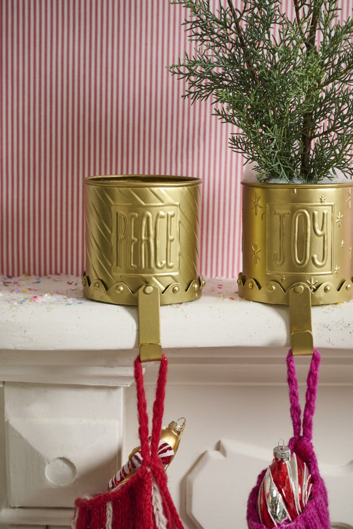 Goodie Pot Stocking Holder (2 styles)