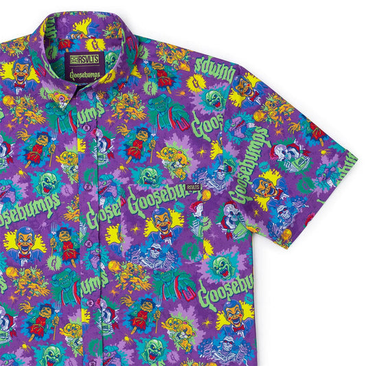 RSVLTS XS Goosebumps Short Sleeve Shirt Goosebumps "Scared Sheetless" – KUNUFLEX Short Sleeve Shirt Goosebumps "Scared Sheetless" – KUNUFLEX Short Sleeve Shirt