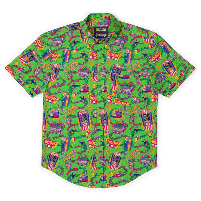 RSVLTS Goosebumps Short Sleeve Shirt Goosebumps "Welcome to Horrorland" – KUNUFLEX Short Sleeve Shirt Goosebumps "Welcome to Horrorland" – KUNUFLEX Short Sleeve Shirt