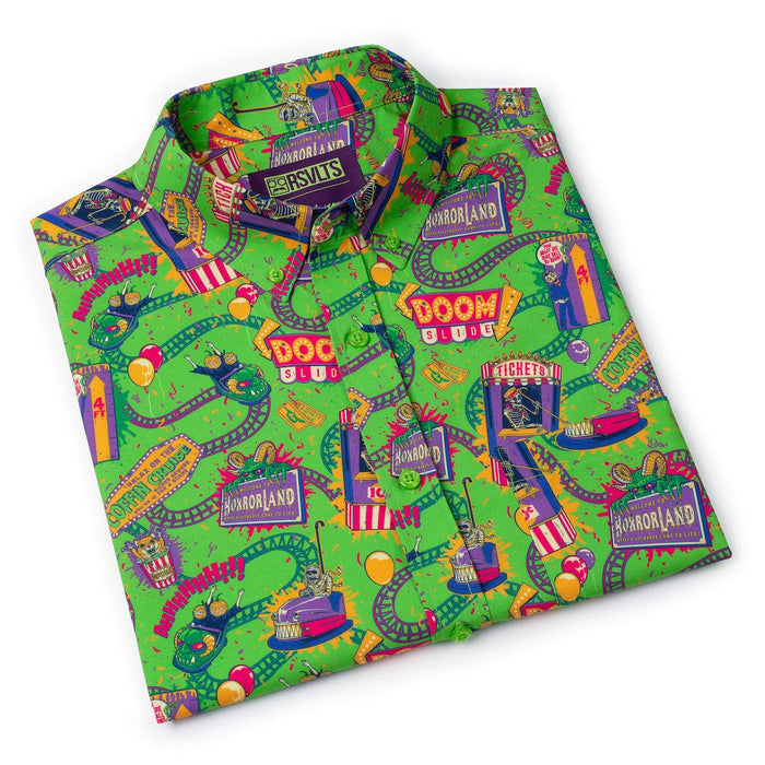 RSVLTS Goosebumps Short Sleeve Shirt Goosebumps "Welcome to Horrorland" – KUNUFLEX Short Sleeve Shirt Goosebumps "Welcome to Horrorland" – KUNUFLEX Short Sleeve Shirt