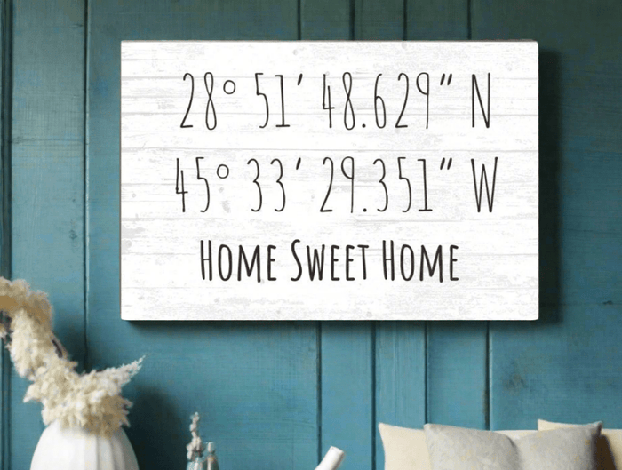 GPS Home Sign