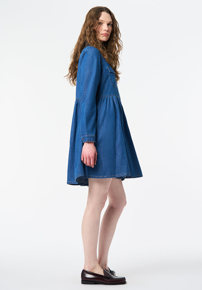 Buffalo Dresses Blue Woven Casual Dresses Shirt Dress Full-Length