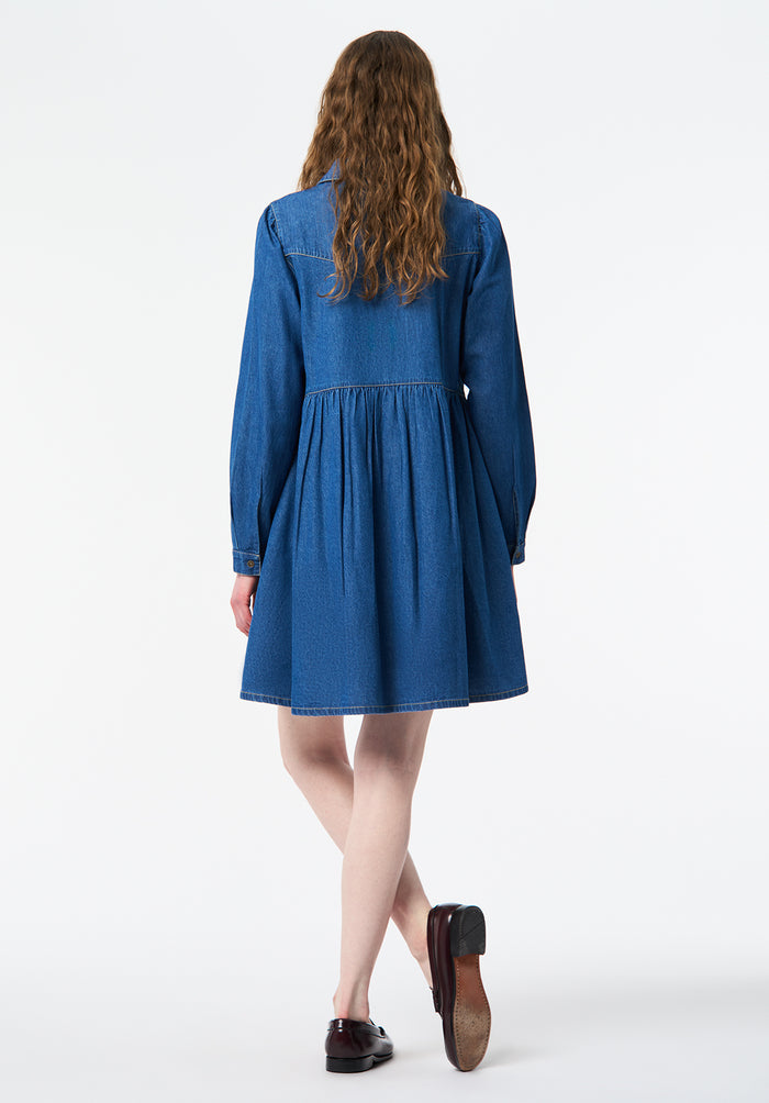 Buffalo Dresses Blue Woven Casual Dresses Shirt Dress Full-Length