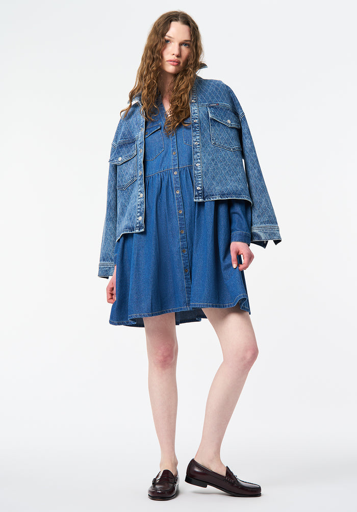 Buffalo Dresses Blue Woven Casual Dresses Shirt Dress Full-Length