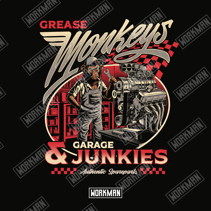 Grease Monkey - Hoodie