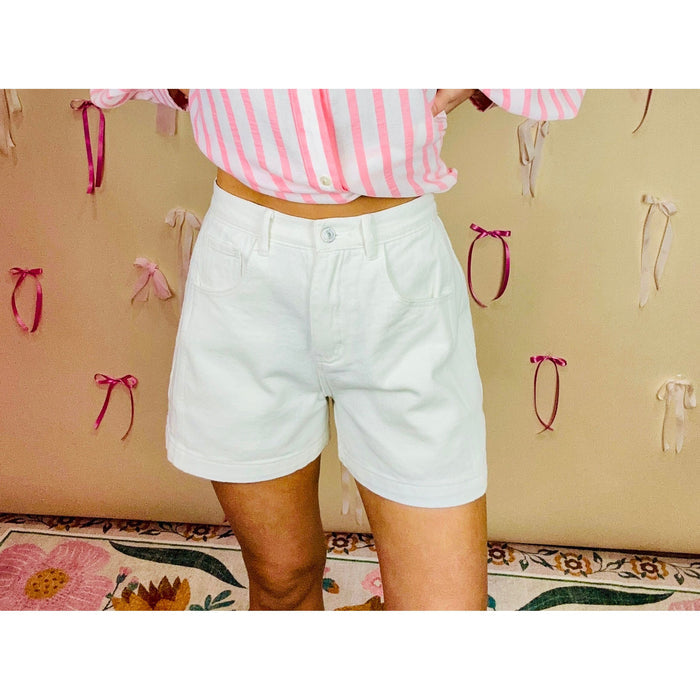 Greer (white) Short