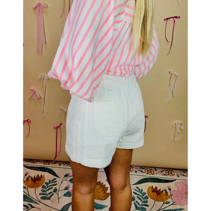 Greer (white) Short