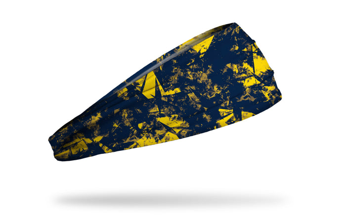 Gridiron Navy Gold Big Bang Lite Headband - View 2