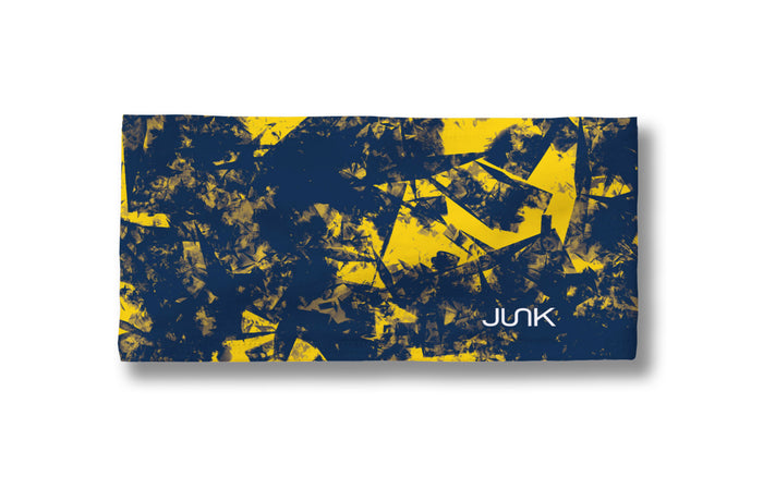 Gridiron Navy Gold Big Bang Lite Headband - View 3