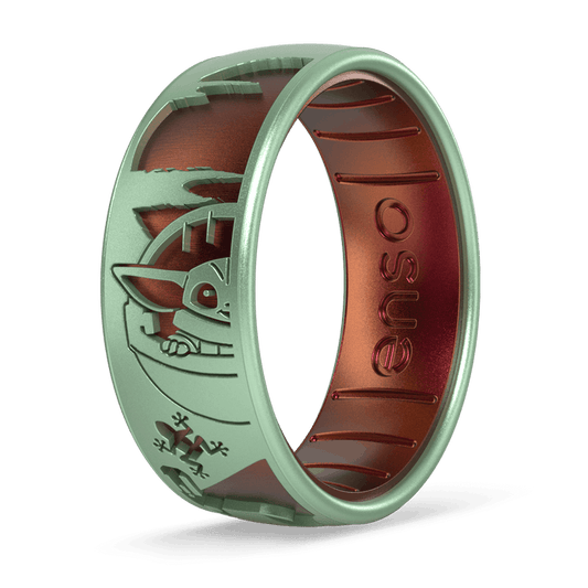 Grogu Bound By Steel Star Wars™ Ring - Medusa