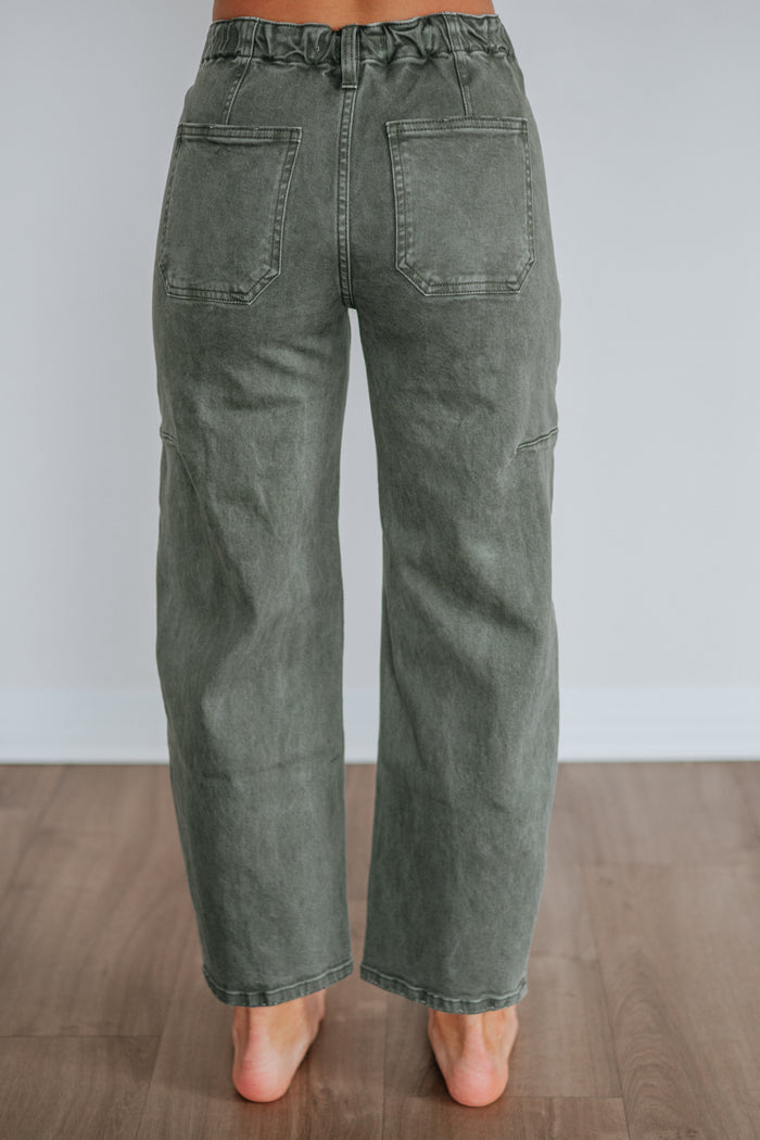 Gwenivere Flying Monkey Jeans - Deep Forest